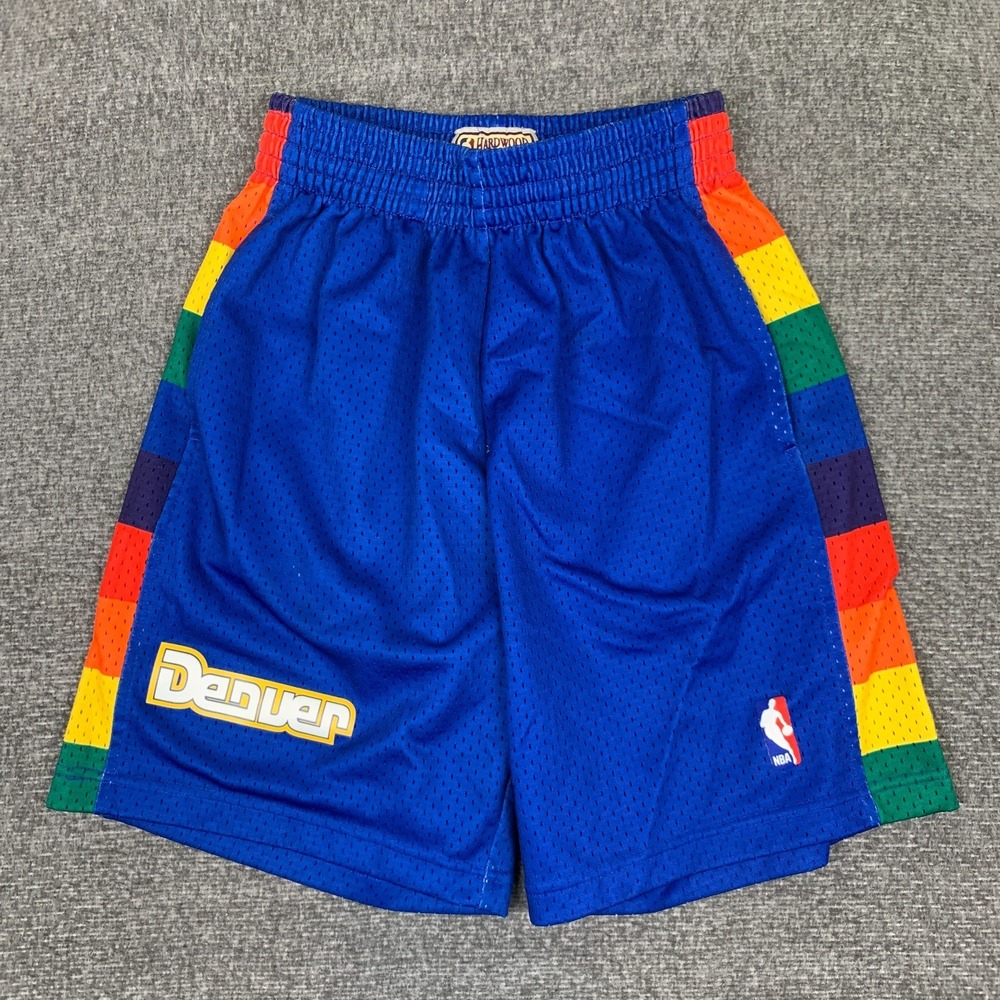 Mitchell & Ness Denver Nuggets Shorts Mens Small Hardwood Classics 90s Retro